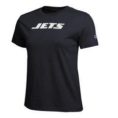 New York Jets Champion Women's Logo T-Shirt - Black outlet
