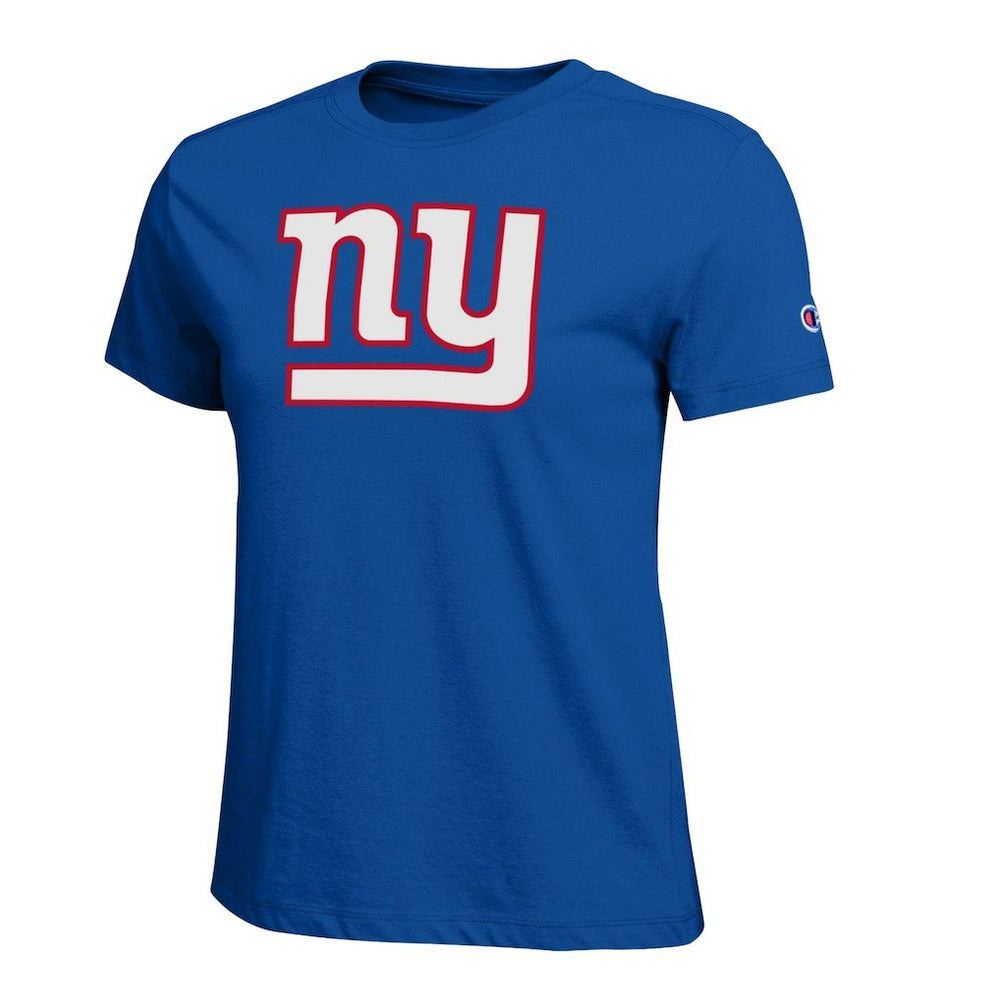 New York Giants Champion Women's Logo T-Shirt - Royal sale