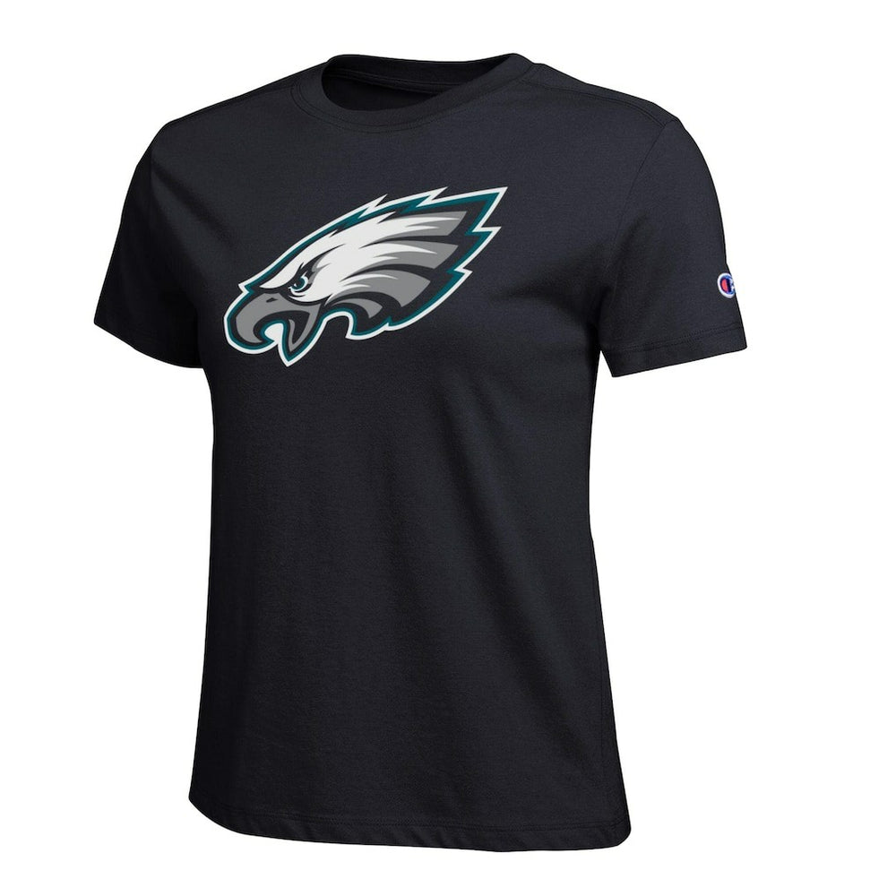 Philadelphia Eagles Champion Women's Logo T-Shirt - Black cheap