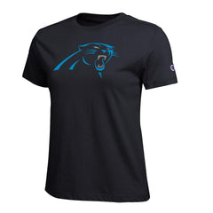Carolina Panthers Champion Women's Logo T-Shirt - Black outlet
