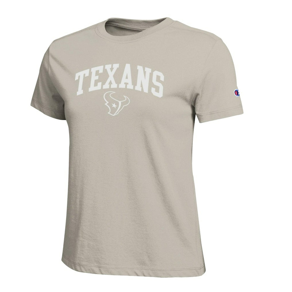 Houston Texans Champion Women's Cocoa Butter T-Shirt - Light Brown outlet