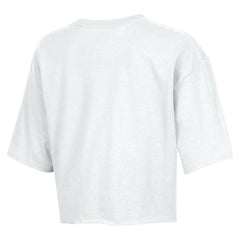 New Orleans Saints Champion Women's Boyfriend Cropped T-Shirt - White outlet