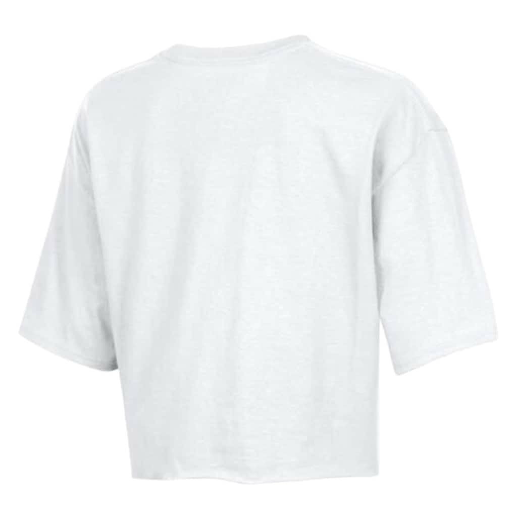 Buffalo Bills Champion Women's Boyfriend Cropped T-Shirt - White outlet