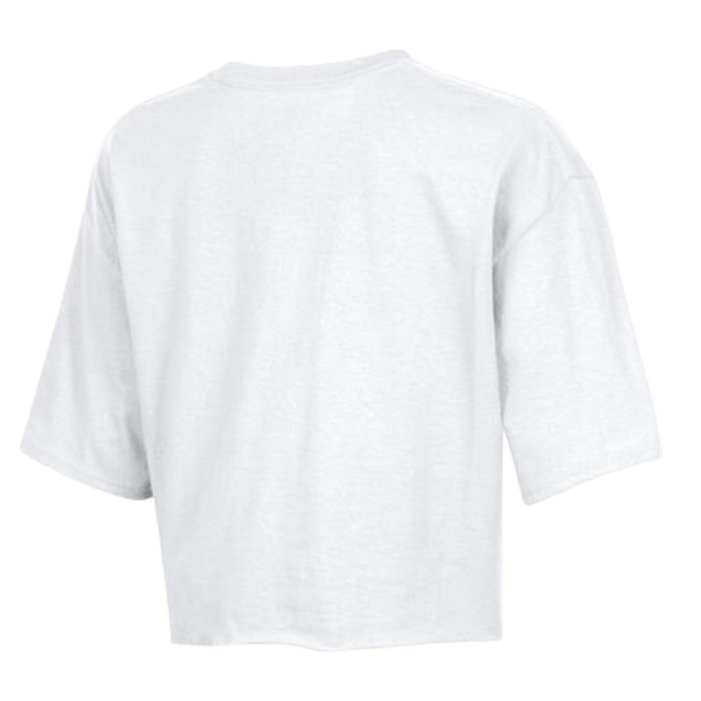 Green Bay Packers Champion Women's Boyfriend Cropped T-Shirt - White sale