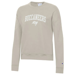 Tampa Bay Buccaneers Champion Women's Powerblend Cocoa Butter Fleece Sweatshirt - Light Brown discount