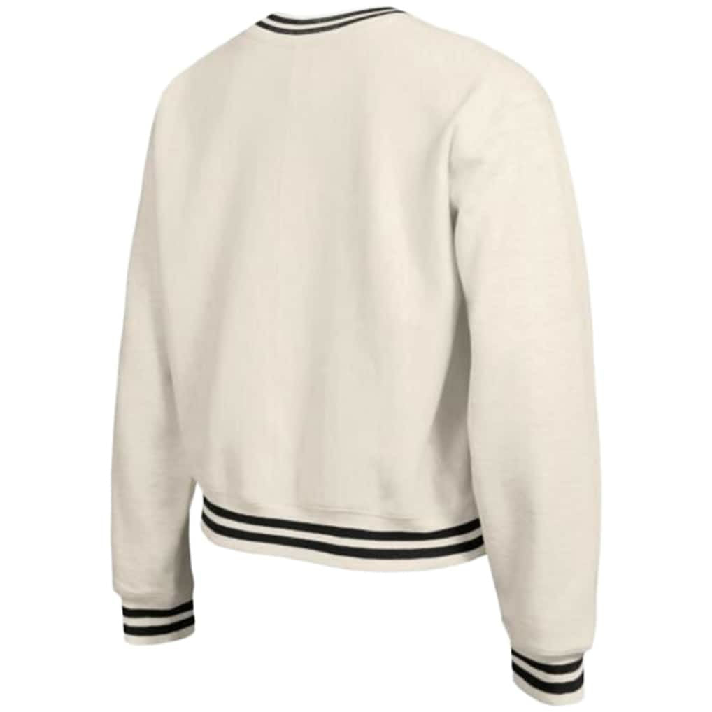 Miami Dolphins Champion Women's Reverse Weave Fleece Sweatshirt - Cream outlet