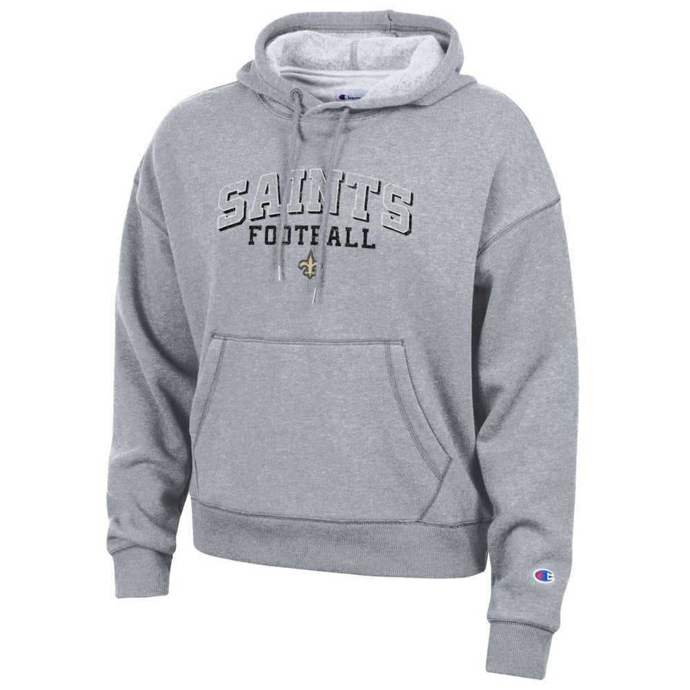 New Orleans Saints Champion Women's Triumph Tri-Blend Hoodie - Gray cheap