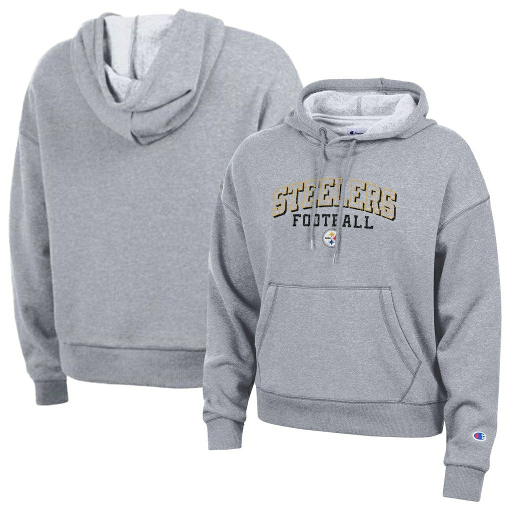 Pittsburgh Steelers Champion Women's Triumph Tri-Blend Hoodie - Gray sale