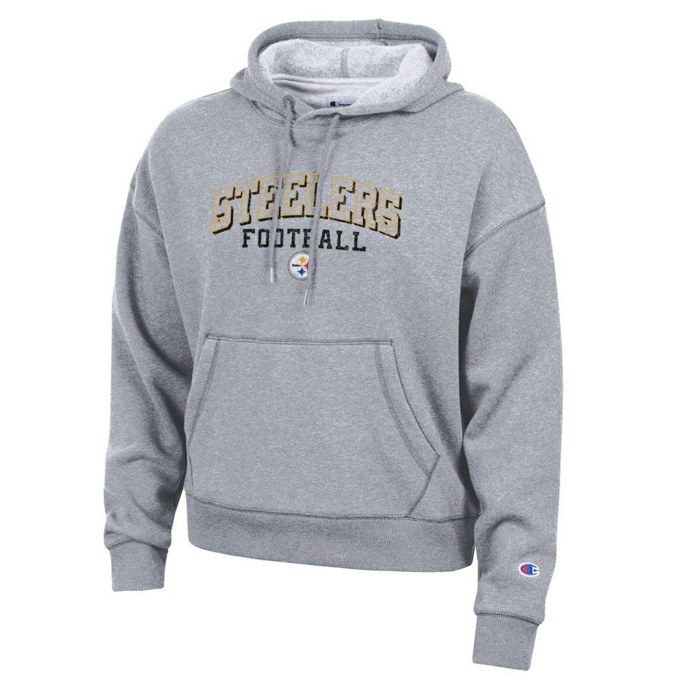 Pittsburgh Steelers Champion Women's Triumph Tri-Blend Hoodie - Gray sale