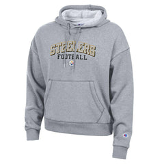 Pittsburgh Steelers Champion Women's Triumph Tri-Blend Hoodie - Gray sale