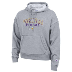 Minnesota Vikings Champion Women's Triumph Tri-Blend Hoodie - Gray discount