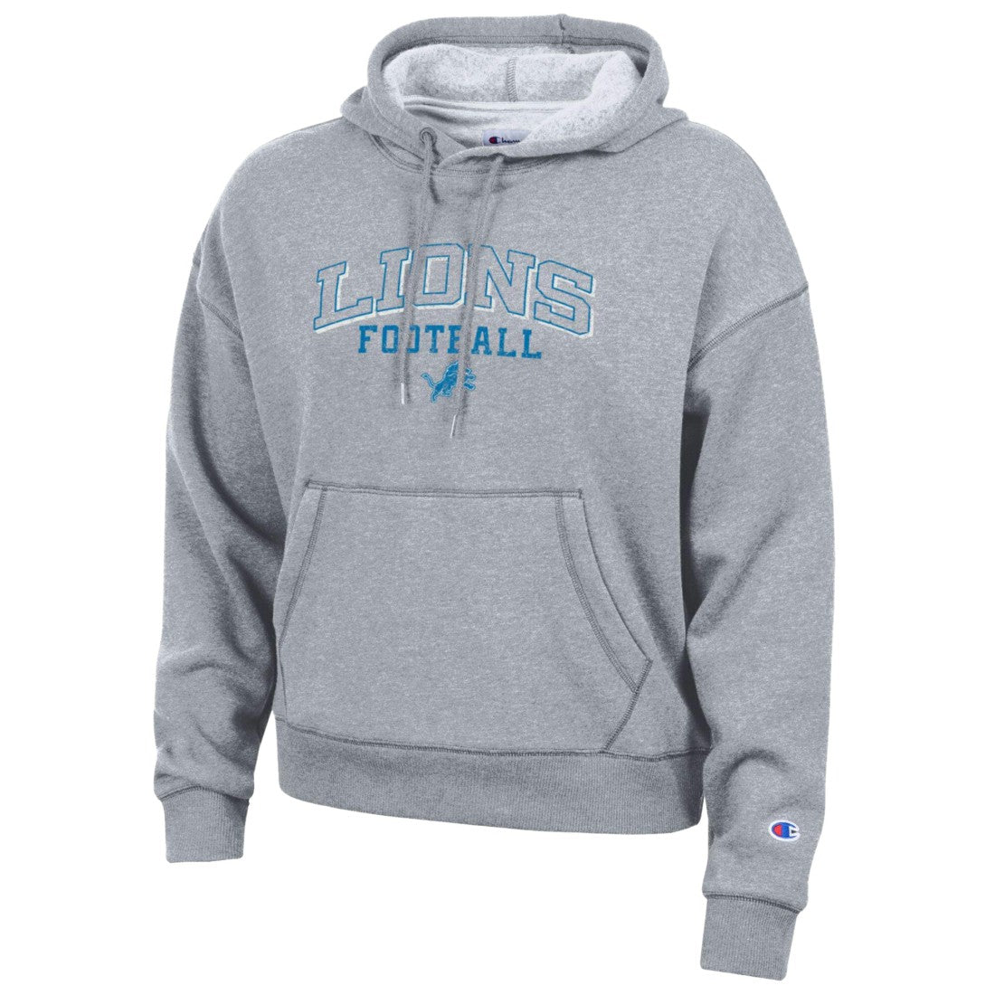 Detroit Lions Champion Women's Triumph Tri-Blend Hoodie - Gray discount