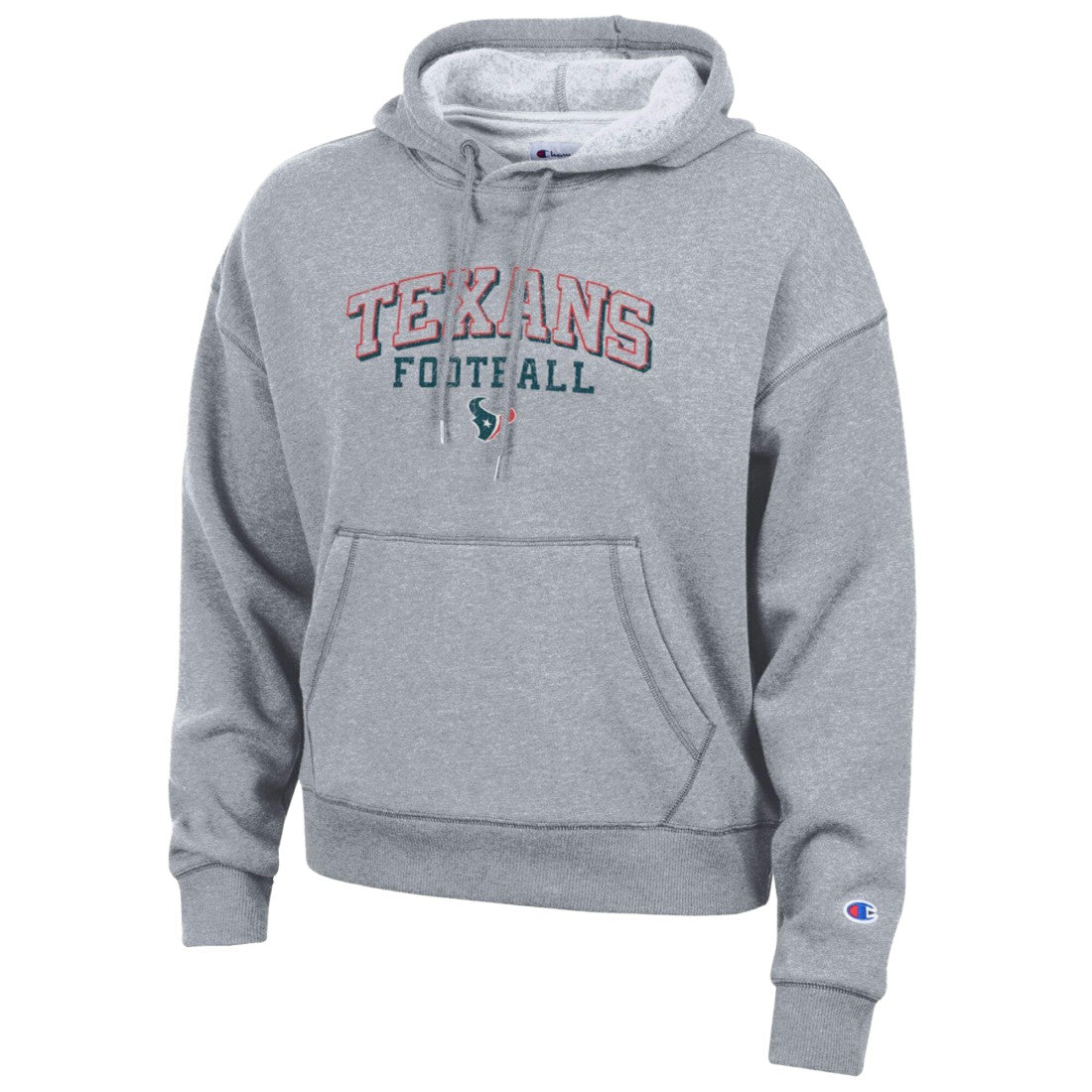 Houston Texans Champion Women's Triumph Tri-Blend Hoodie - Gray outlet
