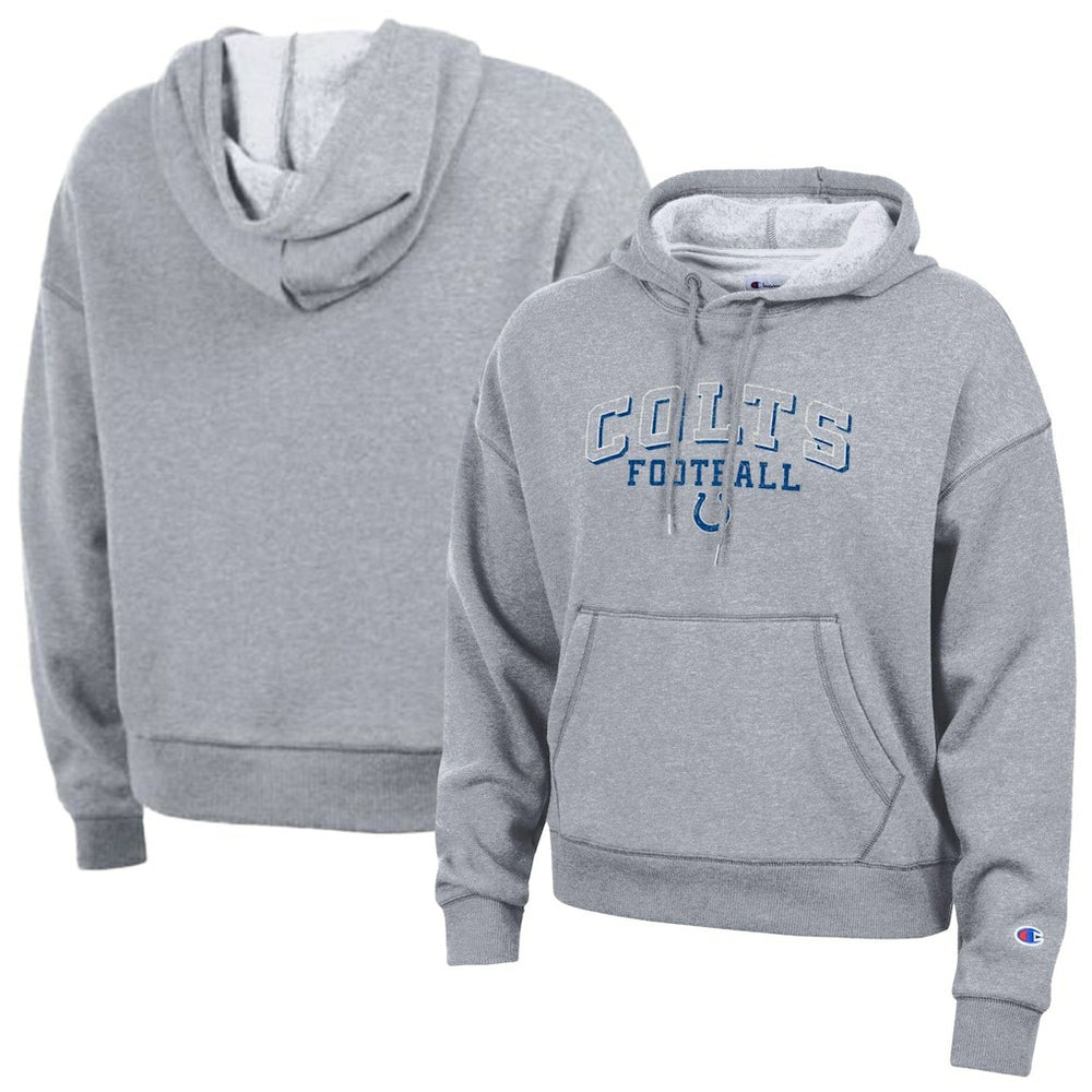 Indianapolis Colts Champion Women's Triumph Tri-Blend Hoodie - Gray on sale