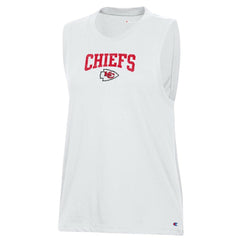 Kansas City Chiefs Champion Women's Muscle Tank Top - White cheap