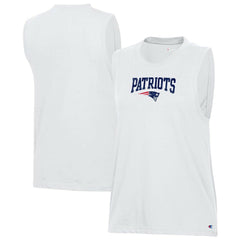 New England Patriots Champion Women's Muscle Tank Top - White for sale