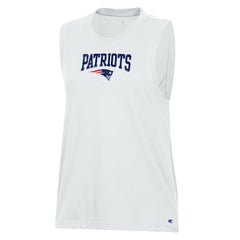 New England Patriots Champion Women's Muscle Tank Top - White for sale
