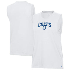 Indianapolis Colts Champion Women's Muscle Tank Top - White on sale
