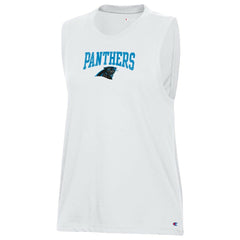 Carolina Panthers Champion Women's Muscle Tank Top - White sale