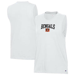 Cincinnati Bengals Champion Women's Muscle Tank Top - White online