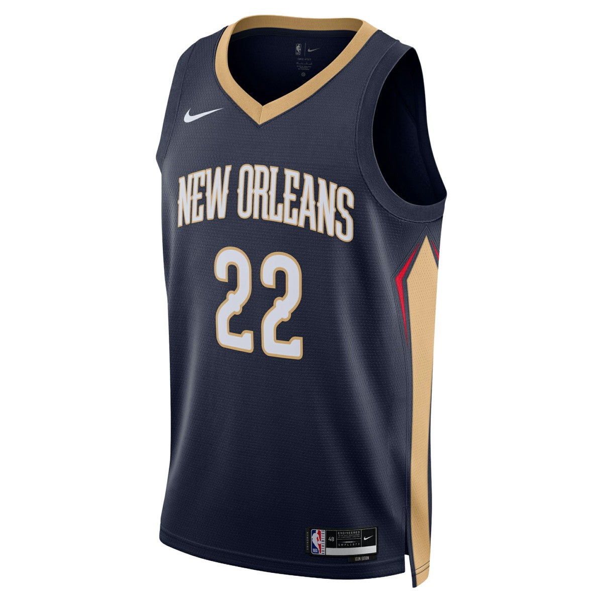 Derik Queen New Orleans Pelicans Unisex Swingman Jersey - Icon Edition - Navy | Nike for sale