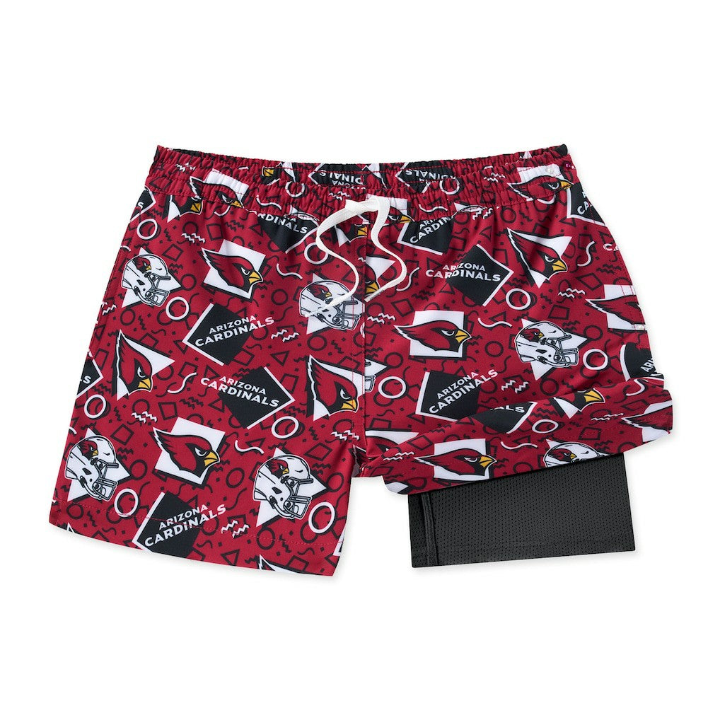 Arizona Cardinals Chubbies Game Day Fit Classic Lined Swim Trunks - Cardinal sale