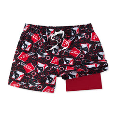 Houston Texans Chubbies Game Day Fit Classic Lined Swim Trunks - Navy on sale