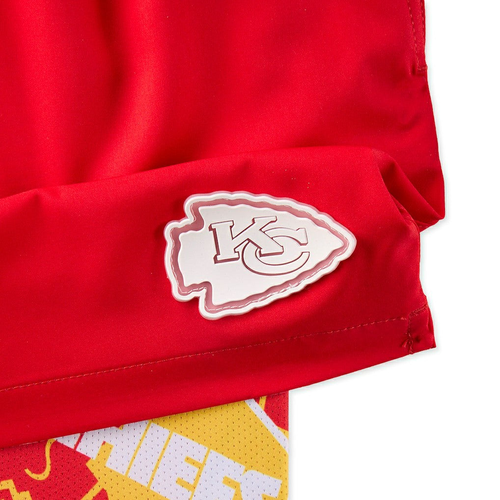 Kansas City Chiefs Chubbies The Secret Lined Swim Trunks - Red discount