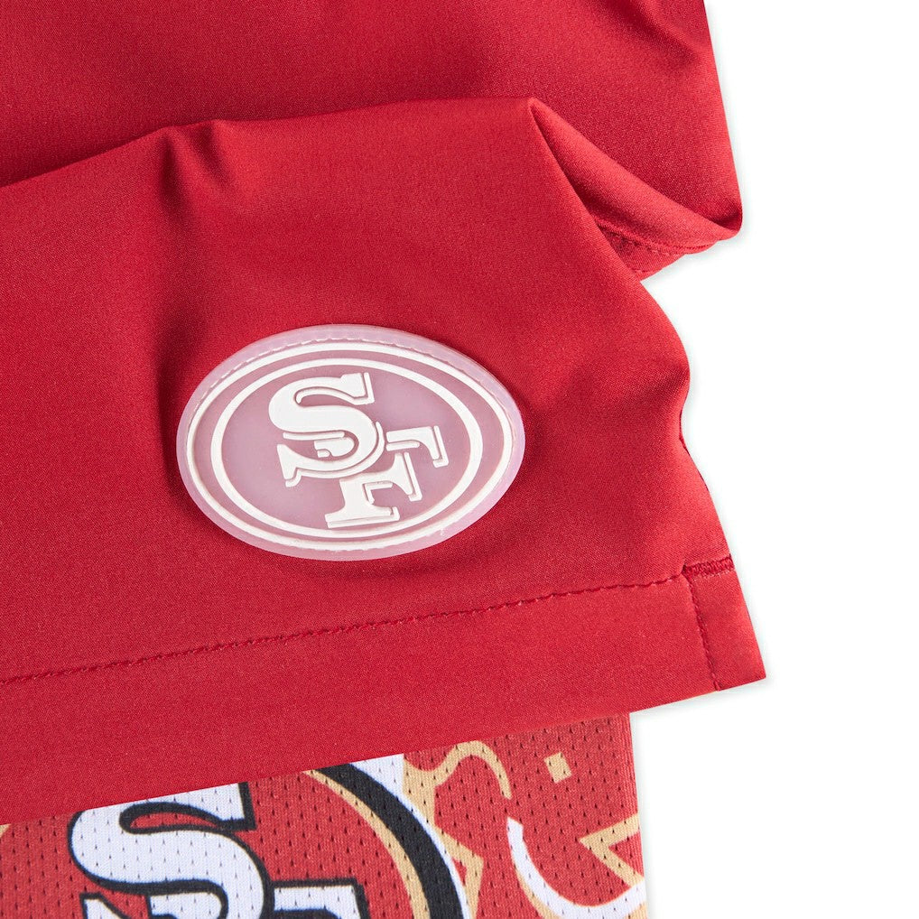 San Francisco 49ers Chubbies The Secret Lined Swim Trunks - Cardinal sale