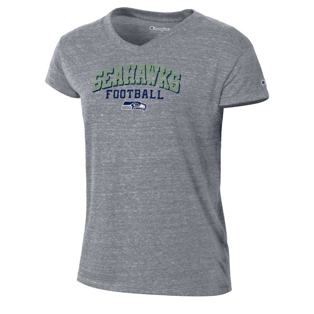 Seattle Seahawks Champion Women's Triumph Tri-Blend V-Neck T-Shirt - Gray online