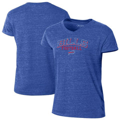 Buffalo Bills Champion Women's Triumph Tri-Blend V-Neck T-Shirt - Royal on sale
