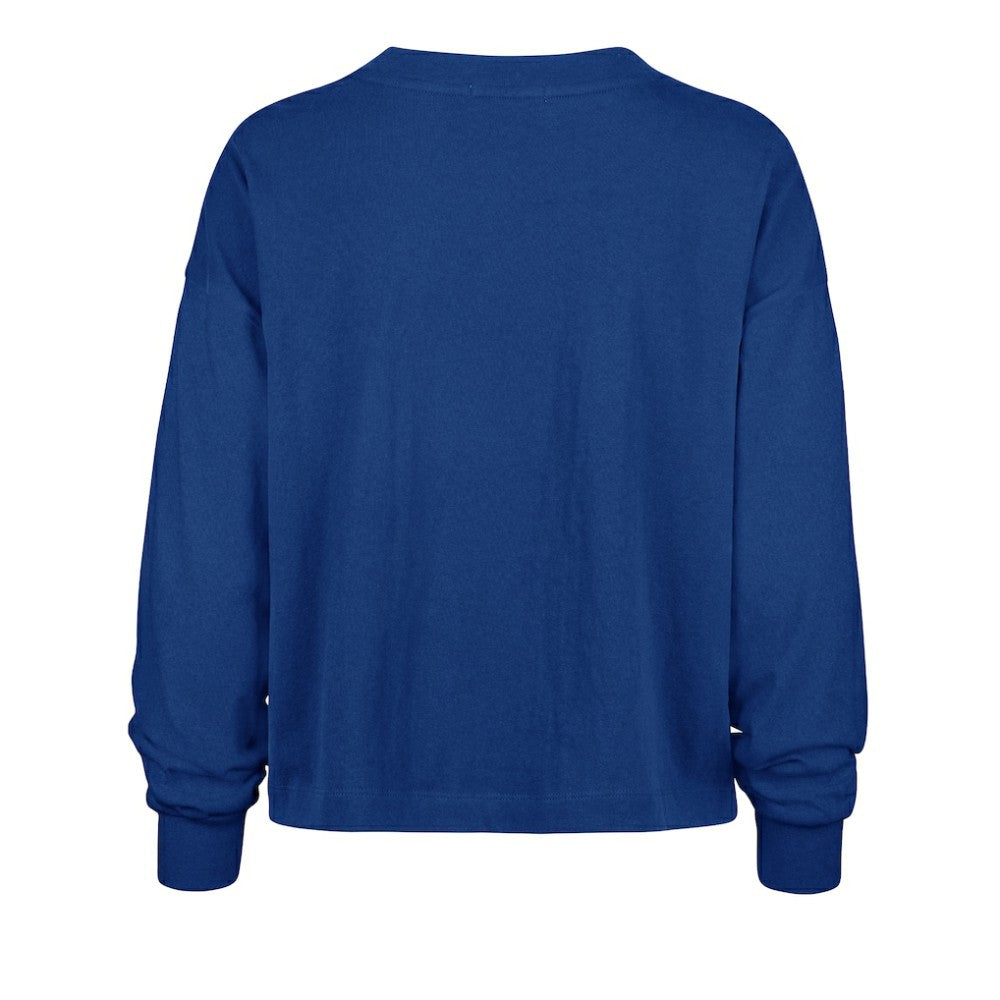 Los Angeles Dodgers Women's Team Collage Sydney Long Sleeve T-Shirt - Royal | 47 brand