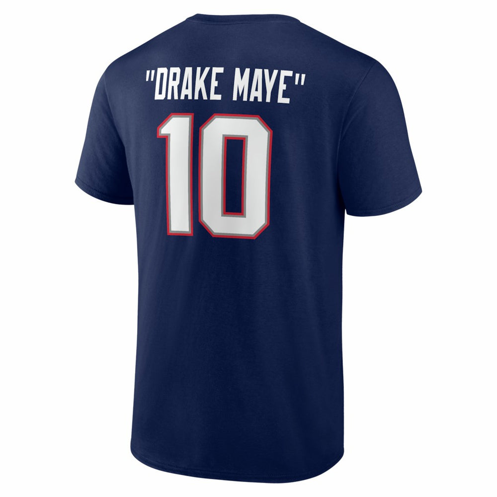 Drake Maye New England Patriots Nickname T-Shirt - Navy discount