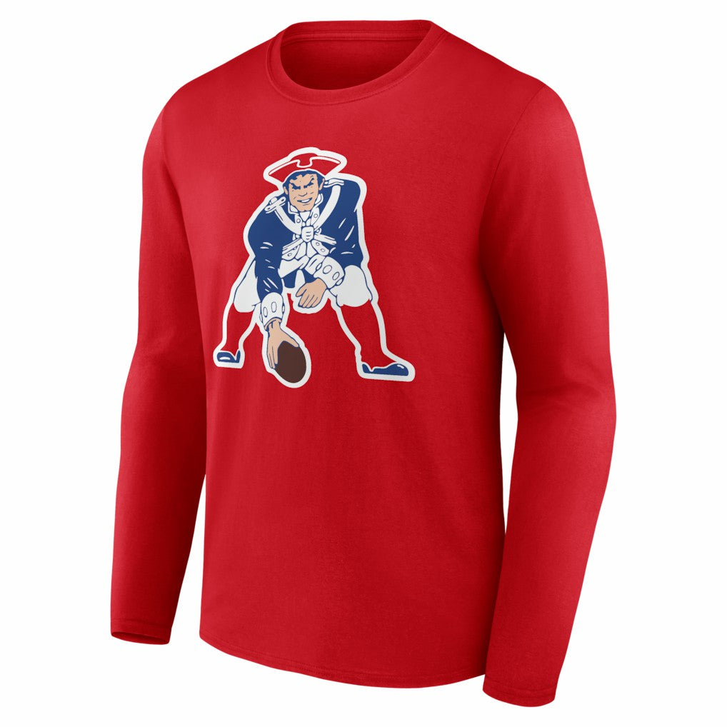 Drake Maye New England Patriots Nickname Long Sleeve T-Shirt - Red on sale
