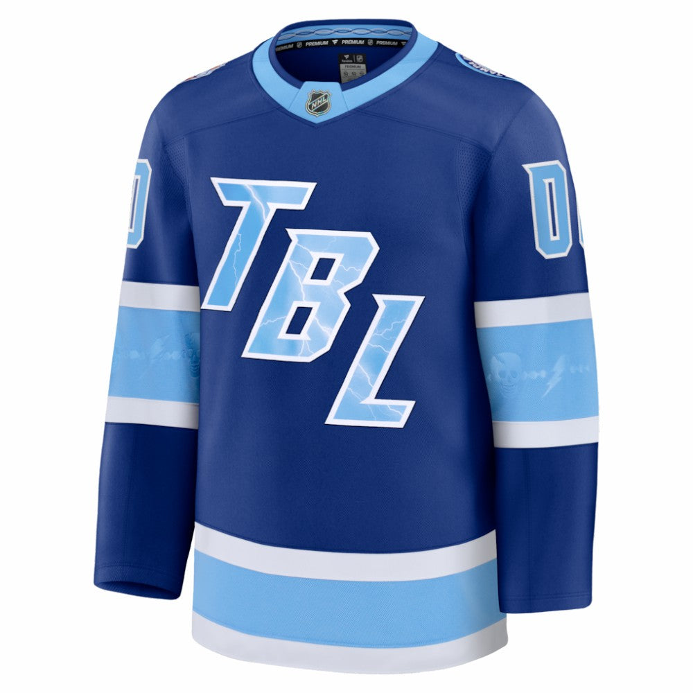 Tampa Bay Lightning Fanatics 2026 NHL Stadium Series Premium Custom Jersey Blue