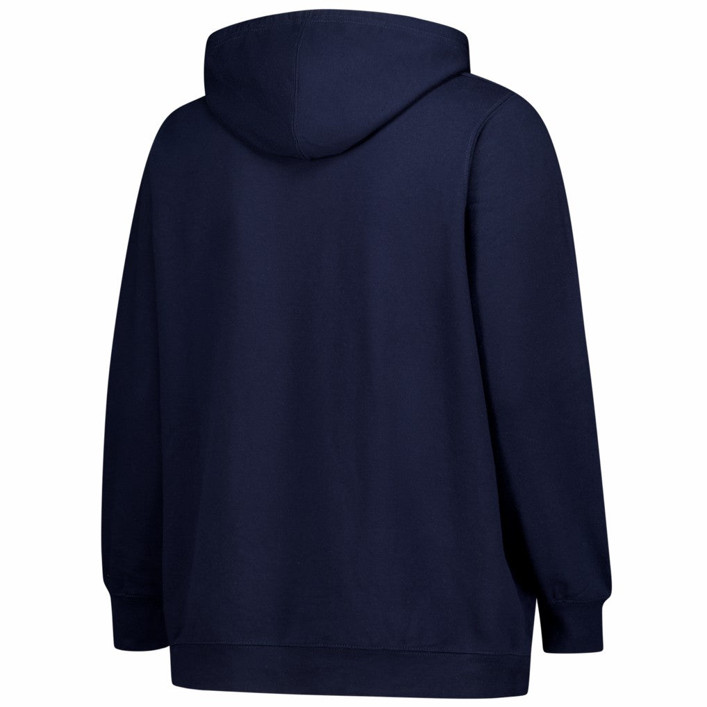 Denver Broncos Women's Plus Size Heart & Soul Notch Neck Hoodie - Navy outlet