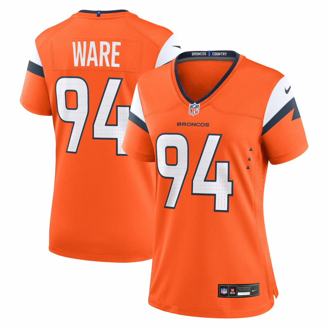 DeMarcus Ware Denver Broncos Women's Team Retired Game Jersey - Orange | Nike outlet