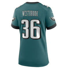 Brian Westbrook Philadelphia Eagles Women's Team Retired Game Jersey - Midnight Green | Nike cheap