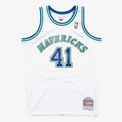 Dirk Nowitzki Dallas Mavericks 1998-99 Hardwood Classics Swingman Jersey sale - White | Mitchell & Ness cheap