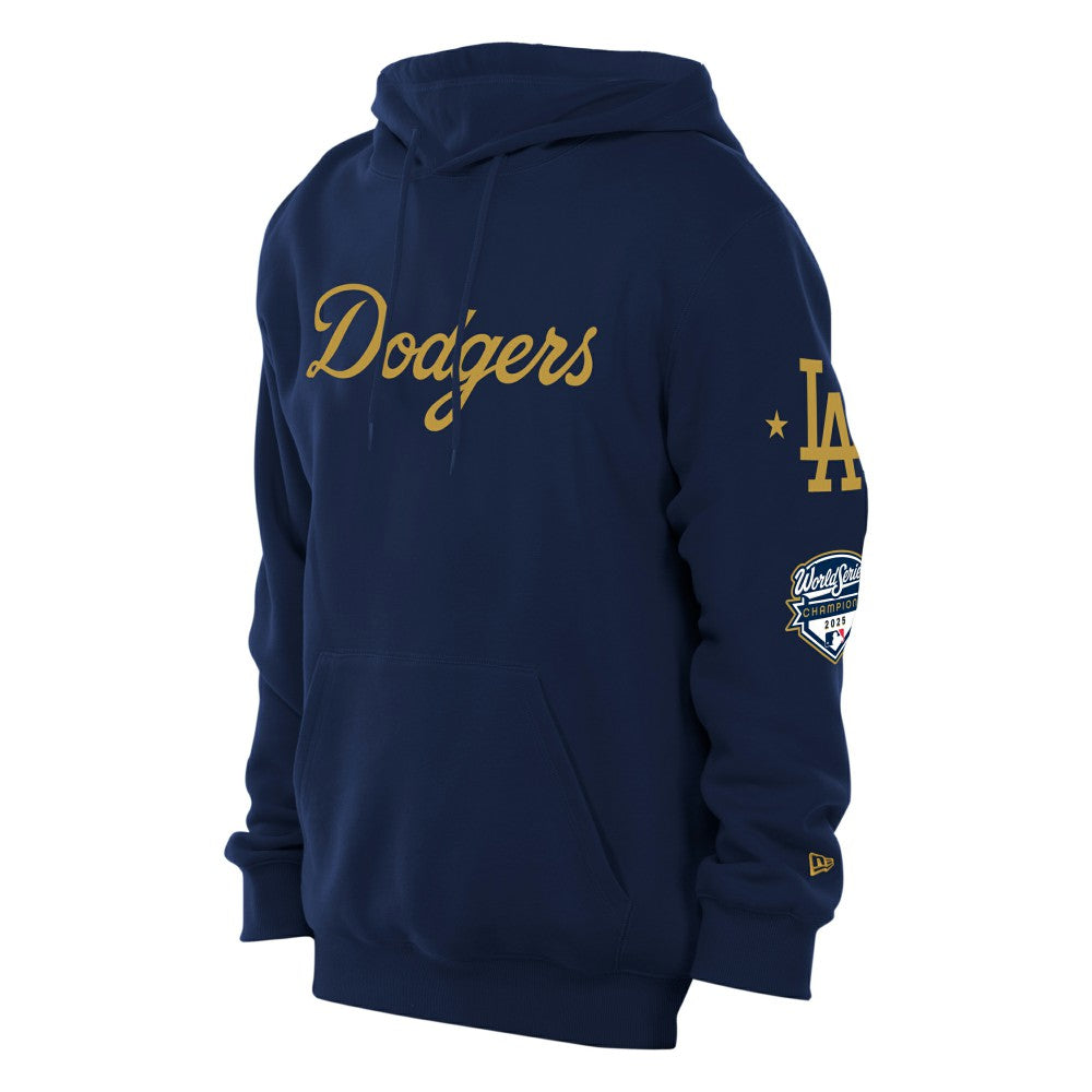 Los Angeles Dodgers 2026 Gold Collection Logo Hoodie - Navy | New Era