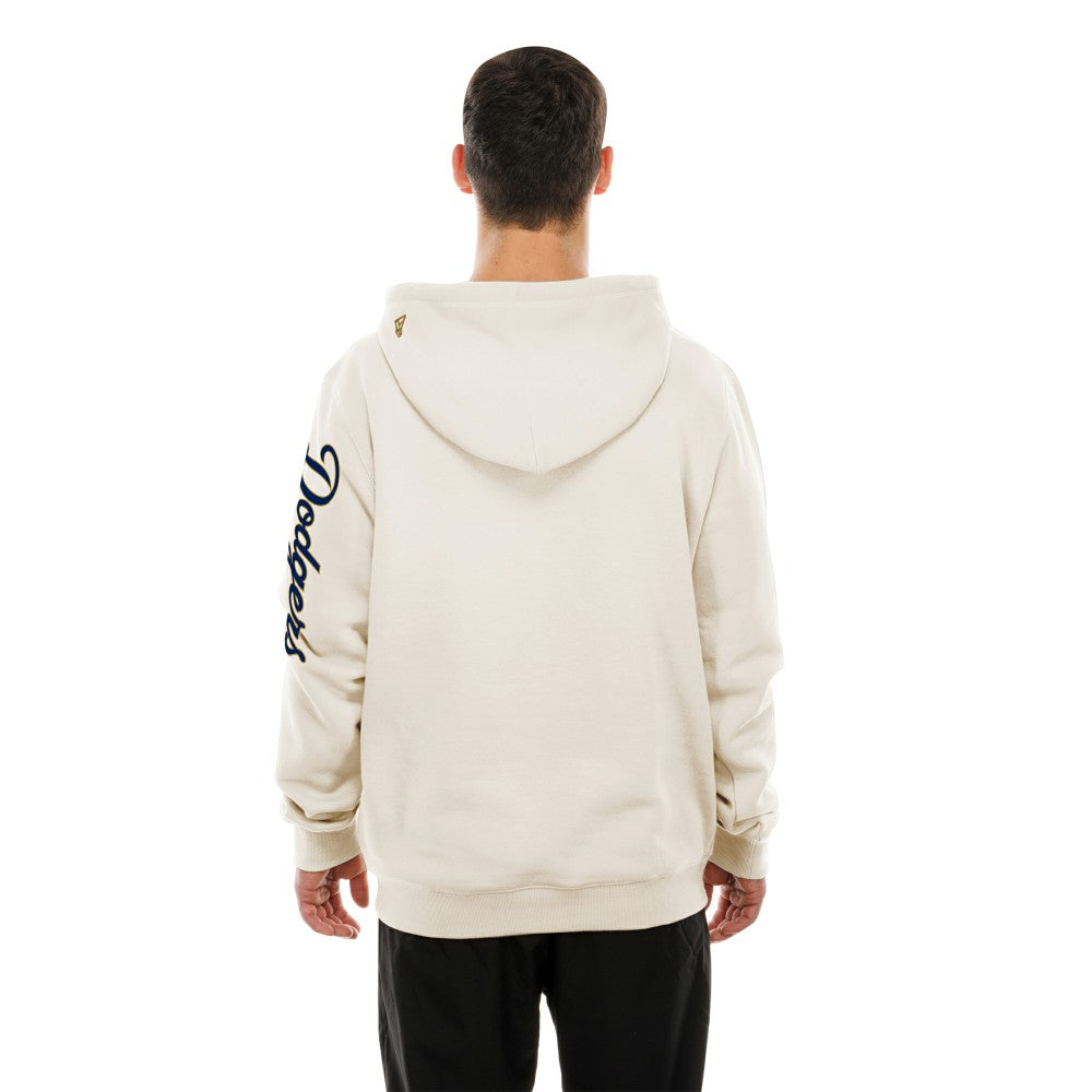 Los Angeles Dodgers 2026 Gold Collection Logo Hoodie - Cream | New Era