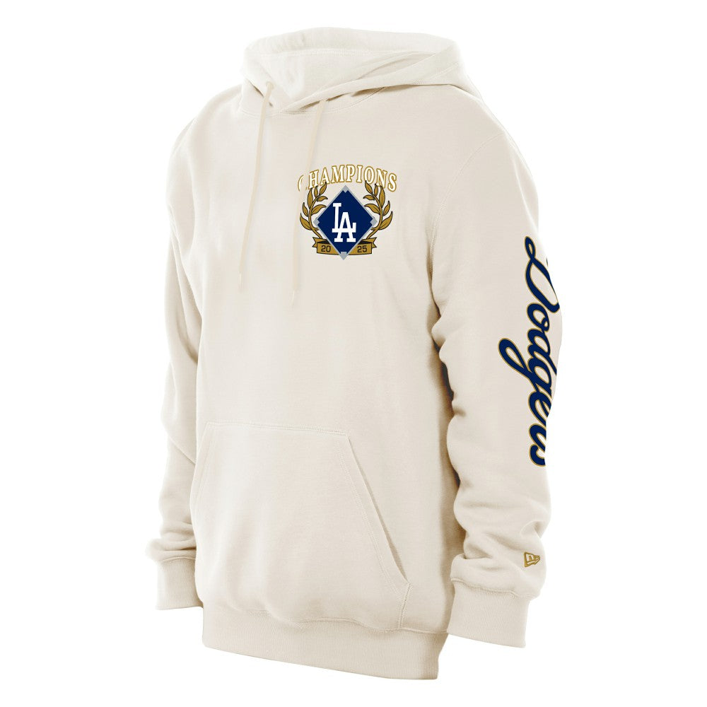 Los Angeles Dodgers 2026 Gold Collection Logo Hoodie - Cream | New Era