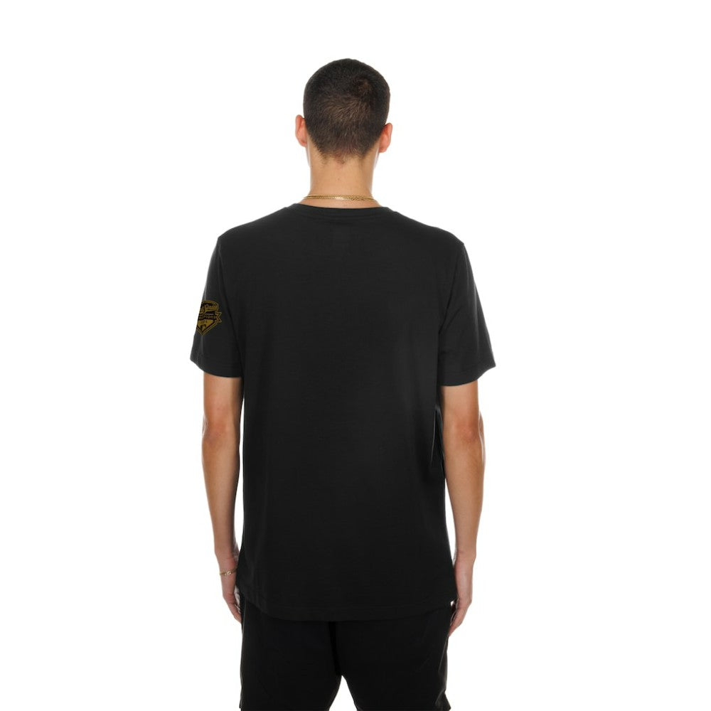 Los Angeles Dodgers 2026 Gold Collection Logo & Patch T-Shirt - Black | New Era