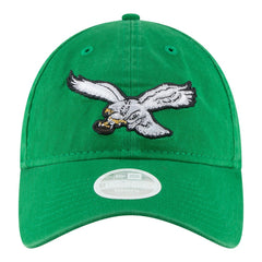 Philadelphia Eagles New Era Women's Throwback 9TWENTY Adjustable Hat - Kelly Green sale