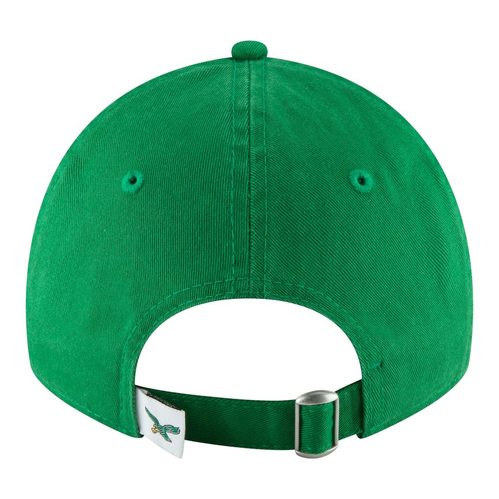 Philadelphia Eagles New Era Women's Throwback 9TWENTY Adjustable Hat - Kelly Green sale