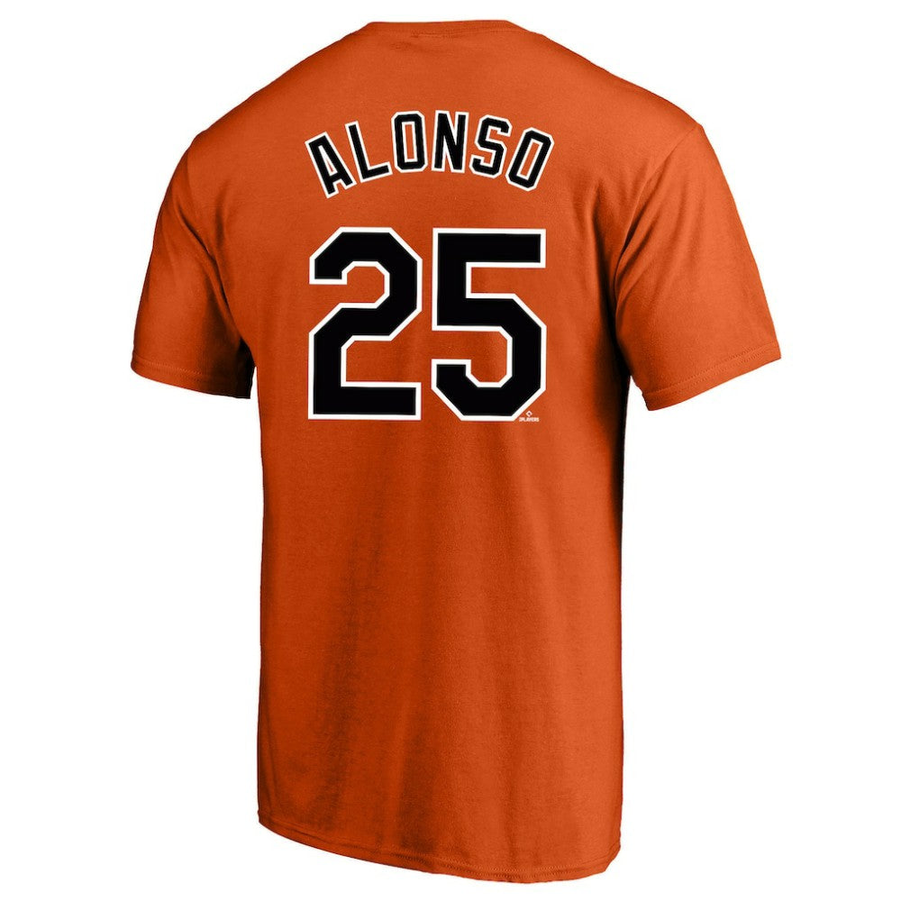 Pete Alonso Baltimore Orioles Profile Big & Tall Name & Number T-Shirt - Orange