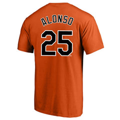 Pete Alonso Baltimore Orioles Profile Big & Tall Name & Number T-Shirt - Orange