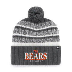 Chicago Bears '47 Tavern Cuffed Knit Hat with Pom - Charcoal online