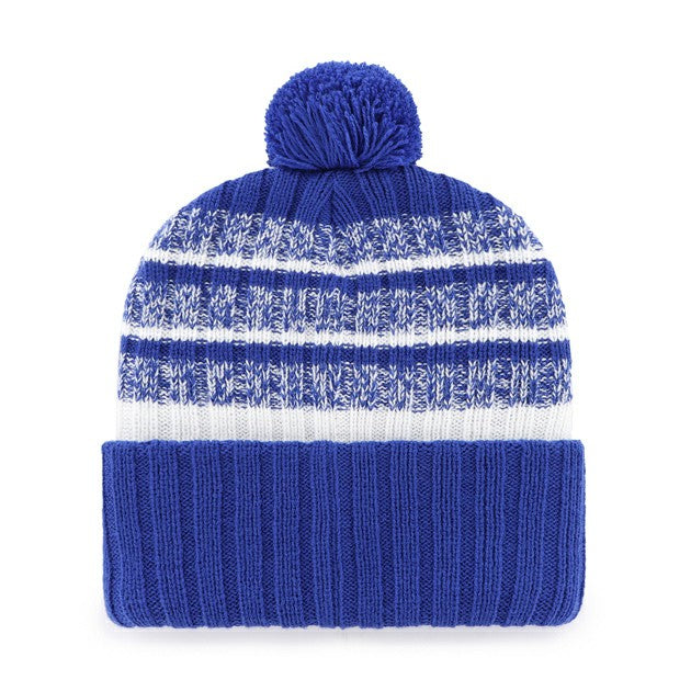 Denver Broncos '47 Tavern Cuffed Knit Hat with Pom - Royal discount