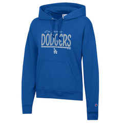 Los Angeles Dodgers Champion Women's Vintage Powerblend Hoodie - Royal